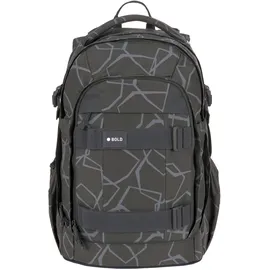 Lässig School Backpack Origin Bold - Edges Grey Koffer24