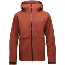 Black Diamond M Factor Shell Skijacke Rot/M