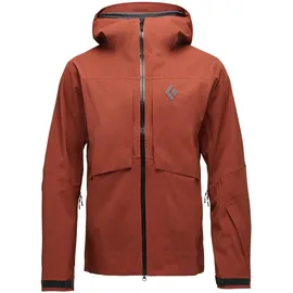 Black Diamond M Factor Shell Skijacke Rot/M