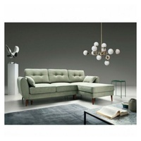 JVmoebel Ecksofa, Design Schlafsofa Couch Sofa Polster Wohnzimmer Ecksofa Textl Stoff grün