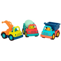 B.TOYS B. Happy Cruisers - Baufahrzeuge 3er Set