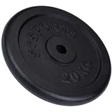 ScSPORTS ScSPORTS® Hantelscheiben 20kg 30mm Gusseisen Gewichtsscheiben Gewichte Hantel