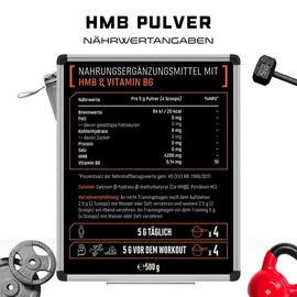 GEN GERMAN ELITE NUTRITION HMB Pulver 500 g
