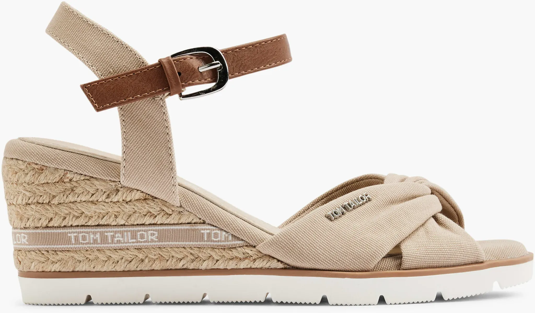 TOM TAILOR  Sandalette Beige, Damen, Größe: 42 - TOM TAILOR  Sandalette Beige, Damen, Größe: 42 - woman - Beige
