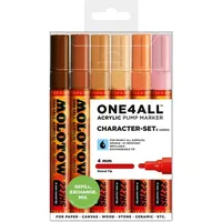 Molotow One4All 227 HS nachfüllbar 4mm sortiert VE=6 Stück