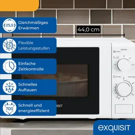 Exquisit MW802 weiß