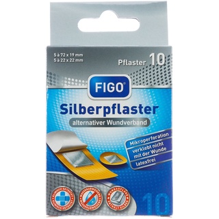 ***** Figo Silberpflaster 10 Stück)