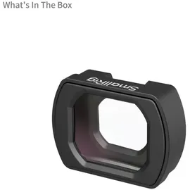 SmallRig Weitwinkelobjektiv für DJI Osmo Pocket 3 schwarz