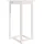 vidaXL Bartisch 60 x 60 x 110 cm Weiß