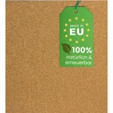 EKB Korkplatte 100x50cm 5mm stark I Natürliche Presskorkplatte für Pinnwand, Wanddekoration oder Schallschutz Akustikplatte I Umweltfreundliches DIY-Projektmaterial zum Basteln & Modellbau
