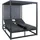 MCW Lounge-Gartenliege 196 x 165 x 196 cm Grau