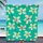 Le Comptoir de la Plage Alyzee Strandtuch 140 x 170 cm blau