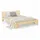 Homestyle4u Holzbett 160 x 200 cm Braun