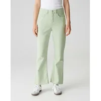 Opus Damen Flared | Flared Jeans Eboni French Mid