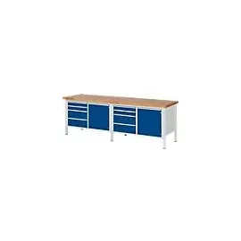 Rau Werkbank Modell 8470, B 2500 x T 700 x H 840mm