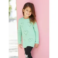 Kidsworld Strickpullover in mint | Gr.: 140/146