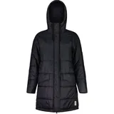 maloja Wintermantel FossanM Urban Puffer Coat (PrimaLoft® BIO133, winddicht) schwarz Damen