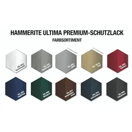 Hammerite Metall-Schutzlack Ultima 250 ml tiefschwarz glänzend