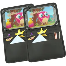 2 Stück Tablet Organizer für Auto Rücksitz - Aufbewahungstasche - Auto-Rückenleh...