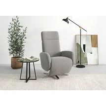 sit&more TV-Sessel Grenoble grau 71 x 110 x 82 cm elektrisch