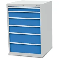 Bedrunka+Hirth Schubladenschrank T736 R 24-24 mit 6 Schubladen 1x75