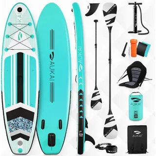 Aukai Stand Up Paddle Board 320cm 2in1 turquoise