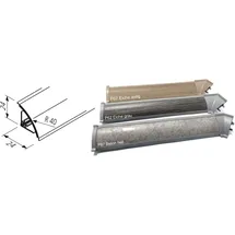 Express Küchen Abschlussleiste EXPRESS KÜCHEN "Trea WAP 300/400", braun (eiche astig), 400cm, MDF-Trägerplatte, Wandabschlussleisten, in zwei Längen, individuell kürzbar