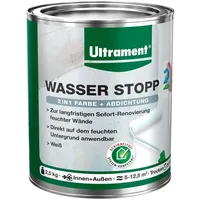 Ultrament Fugenmörtel Wasser Stopp 2in1 2,5 kg weiß