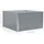 vidaXL Hochbeet 100 x 100 x 45 cm Grau