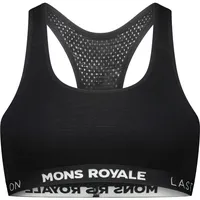 Mons Royale Womens Sierra Sports Bra black XS