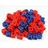 Handelsagentur Sieboldt Steckwürfel rot/blau 1,7 cm
