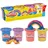 Hasbro Play-Doh 4er-Pack Schimmerglanzknete Knete