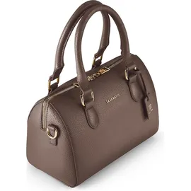 lazarotti Handtasche Bologna Leather Bowling Bag Taupe