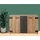 WIMEX Kombikommode 130 x 83 x 41 cm Beige / Grau