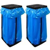 Müllsackständer 2er-Set 70x35x30cm max 60L