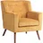 deluke Lounger Sessel MUSCAT Cord 72 x 80 x 74 cm Orange