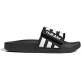 adidas Adilette Comfort Adjustable Flipflop CBLACK/FTWWHT/CBLACK 28 - 28