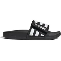 adidas Adilette Comfort Adjustable Flipflop CBLACK/FTWWHT/CBLACK 28 - 28