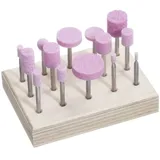 lukas erzett Schleifstift-Set 14-teilig Schaft 3 mm