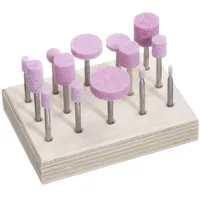 lukas erzett Schleifstift-Set 14-teilig Schaft 3 mm