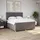 vidaXL Boxspringbett 180 x 200 cm Taupe