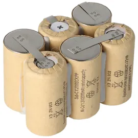 AccuCell Akku zum Selbsteinbau passend für den Black & Decker Dustbuster Extreme 7,2V Akk