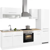 kochstation Küchenzeile KS-Eton 270 cm weiß