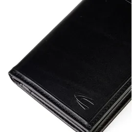 CAMEL ACTIVE Wood High Form Wallet Geldbörse schwarz