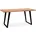 FineBuy Esszimmertisch 160 x 76 cm braun