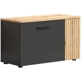 trendteam Esteban 80 x 48 x 36 cm grau / grau