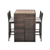 Teamson Home Rattan Set 5-tlg. Beige