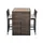Teamson Home Rattan Set 5-tlg. Beige