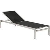 BEST Freizeitmöbel Marbella Rollliege 200 x 66 x 33 cm schwarz