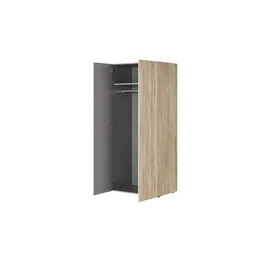 WIMEX Drehtürenschrank Multiraumkonzept 80 x 185 x 54 cm Holzfarben